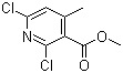 Methyl 2,6-dichloro-4-methylnicotinate Structure,1013648-04-8Structure