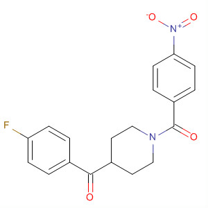 4-(4-Fluorobenzoyl)-1-(4-nitrobenzoyl)piperidine Structure,101387-76-2Structure