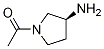 1-((S)-3-氨基-吡咯烷-1-基)-乙酮結(jié)構(gòu)式_1013921-14-6結(jié)構(gòu)式