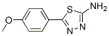 2-Amino-5-(4-methoxyphenyl)-1,3,4-thiadiazole Structure,1014-25-1Structure