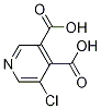 5-Chloropyridine-3,4-dicarboxylicacid Structure,101420-62-6Structure