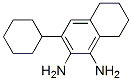 1,2-Naphthalenediamine, 3-cyclohexyl-5,6,7,8-tetrahydro- Structure,101438-13-5Structure