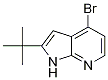 1H-pyrrolo[2,3-b]pyridine, 4-bromo-2-(1,1-dimethylethyl)- Structure,1014613-61-6Structure