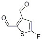 5-Fluoro-2,3-thiophenedicarboxaldehyde Structure,1015071-22-3Structure