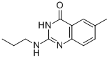 6-Methyl-2-propylamino-3h-quinazolin-4-one Structure,1015479-08-9Structure