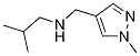 N-isobutyl-n-[(1-methyl-1h-pyrazol-4-yl)methyl]-amine Structure,1015845-80-3Structure