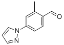 2-Methyl-4-(1H-pyrazol-1-yl)benzaldehyde Structure,1015845-89-2Structure