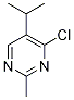 4-Chloro-5-isopropyl-2-methylpyrimidine Structure,1015846-31-7Structure