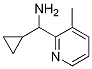 1-Cyclopropyl-1-(3-methyl-2-pyridinyl)methanamine Structure,1015846-65-7Structure