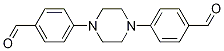 4,4-(Piperazine-1,4-diyl)dibenzaldehyde Structure,10159-39-4Structure