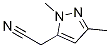 1,3-Dimethyl-1h-pyrazole-5-acetonitrile Structure,1015936-59-0Structure