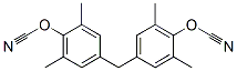 Cyanic acid methylenebis(2,6-dimethyl-4,1-phenylene) ester; Tetramethyl bisphenol F cyanate ester Structure,101657-77-6Structure