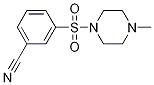 3-(4-Methylpiperazine-1-sulfonyl)benzonitrile Structure,1016672-98-2Structure