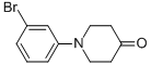 1-(3-Bromophenyl)-4-piperidinone Structure,1016769-81-5Structure