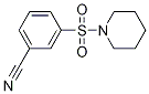 3-(Piperidine-1-sulfonyl)benzonitrile Structure,1016789-41-5Structure