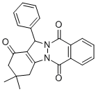 3,3-Dimethyl-13-phenyl-2,3,4,13-tetrahydro-indazolo[1,2-b]phthalazine-1,6,11-trione Structure,1017238-93-5Structure