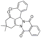 13-(2-Chloro-phenyl)-3,3-dimethyl-2,3,4,13-tetrahydro-indazolo[1,2-b]phthalazine-1,6,11-trione Structure,1017238-98-0Structure