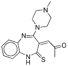 Olanzapine thiolactam impurity Structure,1017241-36-9Structure