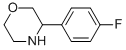 3-(4-Fluorophenyl)morpholine Structure,1017396-52-9Structure