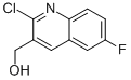 (2-Chloro-6-fluoroquinolin-3-yl)methanol Structure,1017403-67-6Structure