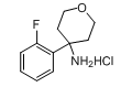 4-(2-Fluorophenyl)tetrahydro-2h-pyran-4-amine hydrochloride Structure,1017463-58-9Structure