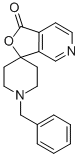 1-(苯基甲基)-螺[呋喃并[3,4-c]吡啶-3(1H),4-哌啶]-1-酮結(jié)構(gòu)式_1017599-00-6結(jié)構(gòu)式