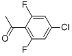 1-(4-Chloro-2,6-difluorophenyl)ethanone Structure,1017777-45-5Structure