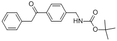 (4-Phenylacetyl-benzyl)-carbamic acid tert-butyl ester Structure,1017781-66-6Structure