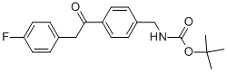 {4-[2-(4-Fluoro-phenyl)-acetyl]-benzyl}-carbamic acid tert-butyl ester Structure,1017781-69-9Structure