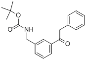 (3-Phenylacetyl-benzyl)-carbamic acid tert-butyl ester Structure,1017781-86-0Structure