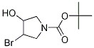 N-boc-3-bromo-4-hydroxy-pyrrolidine Structure,1017782-17-0Structure