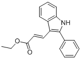 3-(2-Phenyl-1h-indol-3-yl)-acrylic acid ethyl ester Structure,1017968-62-5Structure