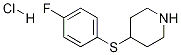 4-(4-Fluorophenylthio)piperidine hydrochloride Structure,101798-76-9Structure