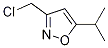 3-(Chloromethyl)-5-(1-methylethyl)isoxazole Structure,1018128-18-1Structure