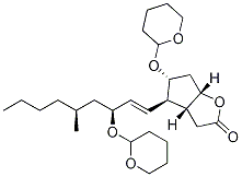 2H-環(huán)戊并[b]呋喃-2-酮,六氫-4-[(1E,3S,5S)-5-甲基-3-[(四氫-2H結(jié)構(gòu)式_101849-78-9結(jié)構(gòu)式