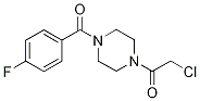 2-Chloro-1-[4-(4-fluoro-benzoyl)-piperazin-1-yl]-ethanone Structure,1018525-90-0Structure