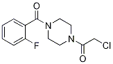 2-Chloro-1-[4-(2-fluoro-benzoyl)-piperazin-1-yl]-ethanone Structure,1018574-21-4Structure