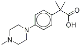 α,α-dimethyl-4-(4-methyl-1-piperazinyl)benzeneacetic acid Structure,1018660-87-1Structure