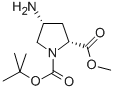 (2R,4r)-1-tert-butyl 2-methyl 4-aminopyrrolidine-1,2-dicarboxylate Structure,1018667-18-9Structure