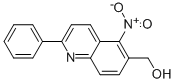 6-Hydroxymethyl-5-nitro-2-phenylquinoline Structure,1018785-17-5Structure