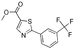 5-Thiazolecarboxylic acid, 2-[3-(trifluoromethyl)phenyl]-, methyl ester Structure,1018975-69-3Structure