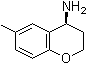 (S)-6-甲基苯并二氫吡喃-4-胺結(jié)構(gòu)式_1018978-88-5結(jié)構(gòu)式