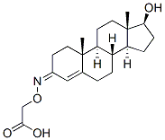 17Beta-hydroxy-4-androsten-3-one 3-[o-carboxymethyl]oxime Structure,10190-93-9Structure