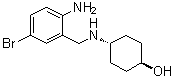 Trans-4-[[(2-amino-5-bromophenyl)methyl]amino]-cyclohexanol Structure,101900-43-0Structure