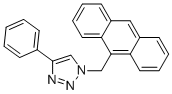 1-(9-Anthracenylmethyl)-4-phenyl-1h-[1,2,3]triazole Structure,1019335-75-1Structure