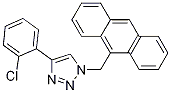 1-(9-Anthracenylmethyl)-4-(2-chloro-phenyl)-1h-[1,2,3]triazole Structure,1019335-78-4Structure