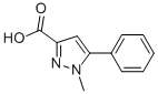 1-Methyl-5-phenyl-1H-pyrazole-3-carboxylic acid Structure,10199-53-8Structure