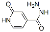 2-Oxo-1,2-dihydropyridine-4-carboxylic acid hydrazide Structure,102000-68-0Structure