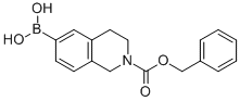 2-((Benzyloxy)carbonyl)-1,2,3,4-tetrahydroisoquinolin-6-yl-6-boronic acid Structure,1020173-39-0Structure