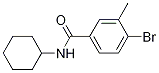 N-cyclohexyl-4-bromo-3-methylbenzamide Structure,1020252-80-5Structure